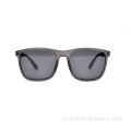 Модели модных черных линз TR90 Новое прибытие квадратные рамки солнцезащитные очки